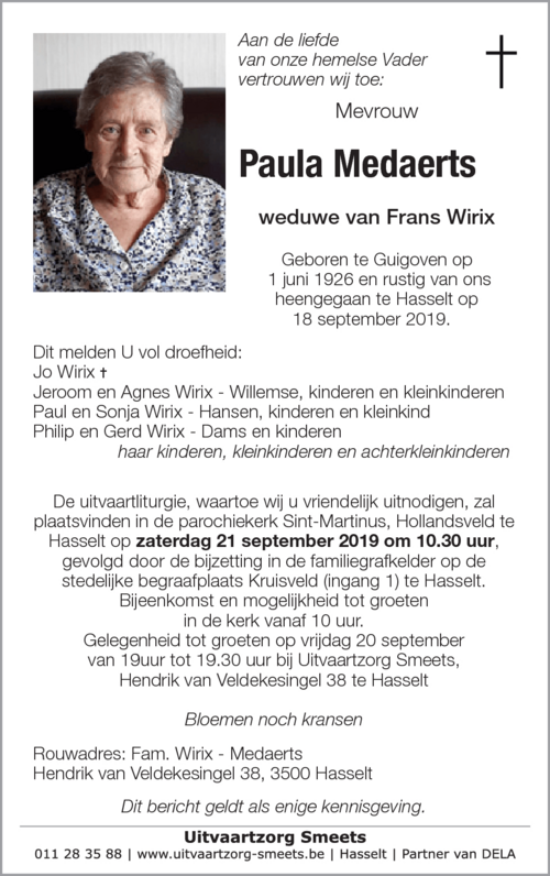 Paula Medaerts
