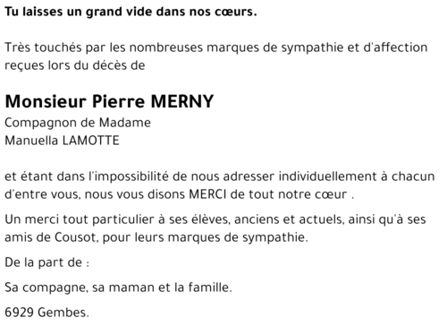 Pierre MERNY