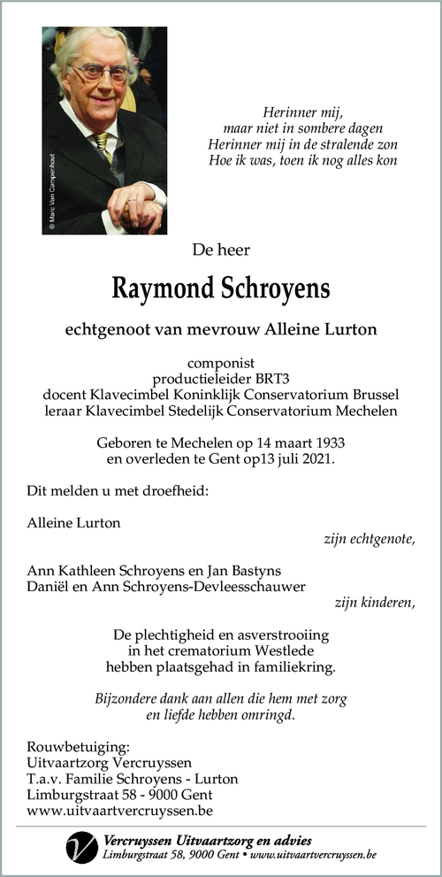 Raymond Schroyens