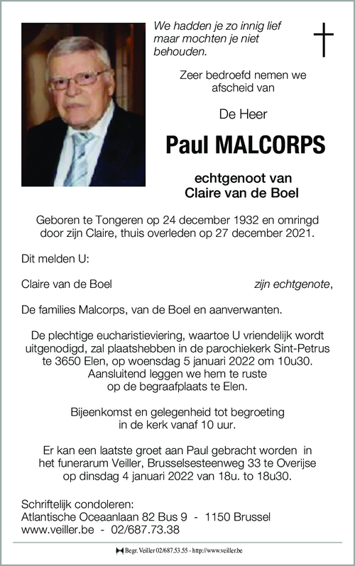Paul Malcorps