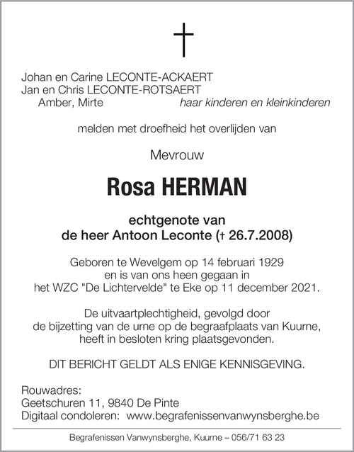 Rosa Herman