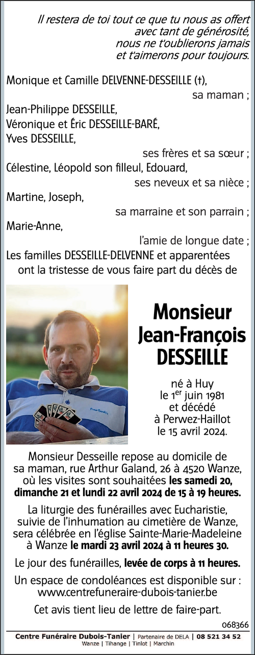 Jean-François DESSEILLE