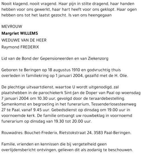 Margriet Willems