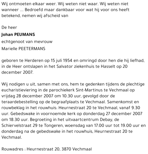 Johan Peumans