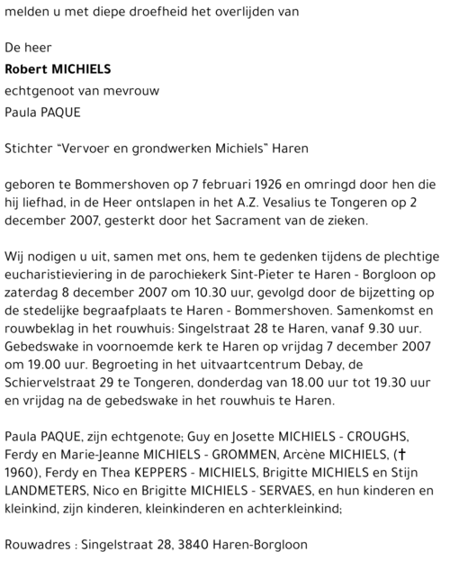 Robert Michiels