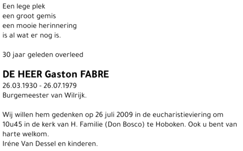 Gaston Fabre