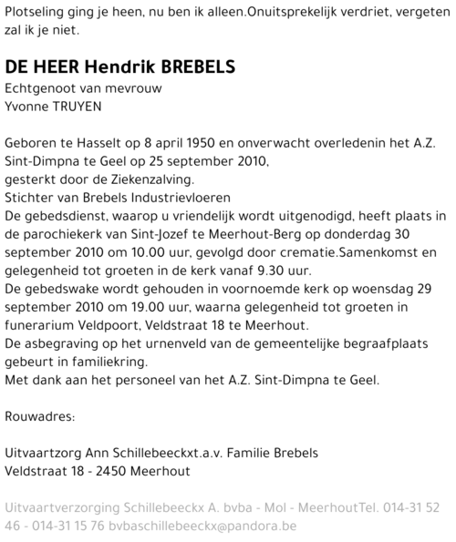 Hendrik Brebels