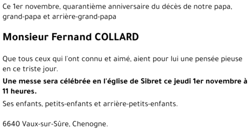 Fernand COLLARD
