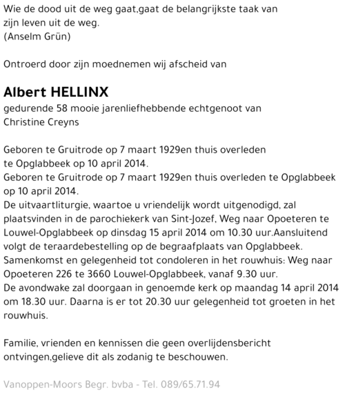 Albert Hellinx