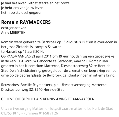 Romain Raymaekers