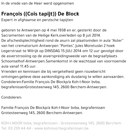 François De Block