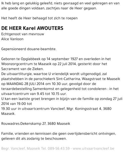 Karel Awouters