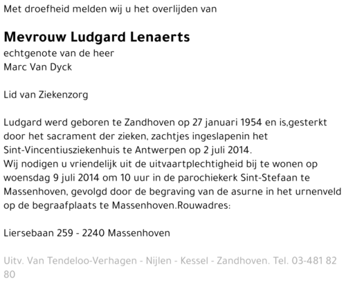Ludgard Lenaerts