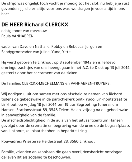 Richard CLERCKX