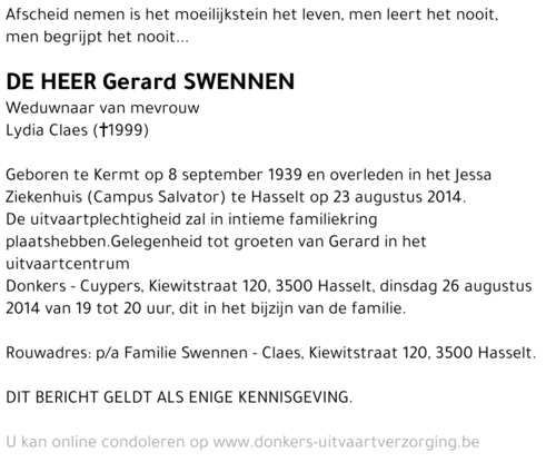 Gerard Swennen