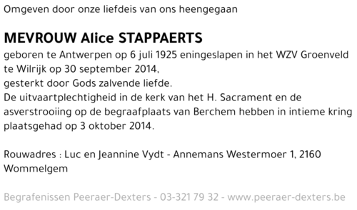Alice Stappaerts