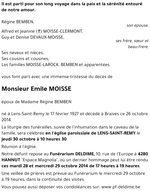 Emile MOISSE