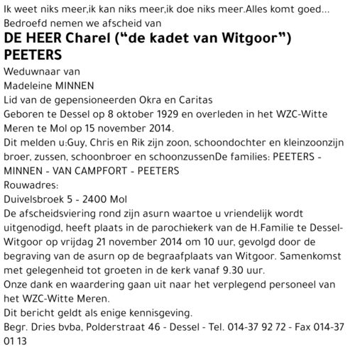 Charel Peeters