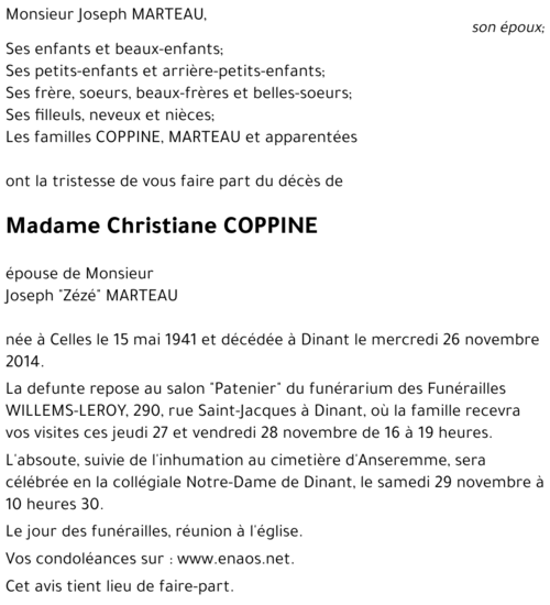 Christiane COPPINE