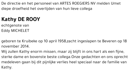 Kathy De Rooy