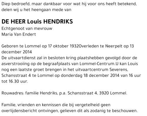 Louis Hendriks