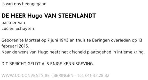 Hugo Van Steenlandt