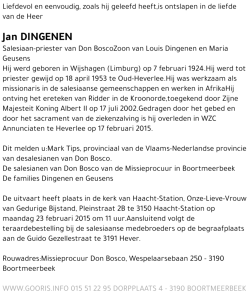 Jan Dingenen