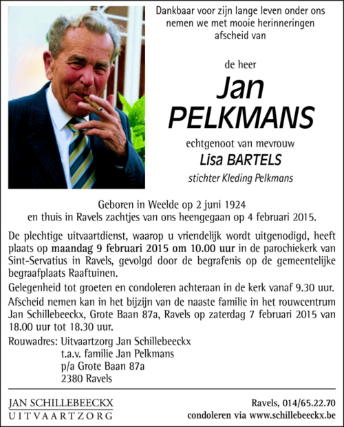 Jan Pelkmans