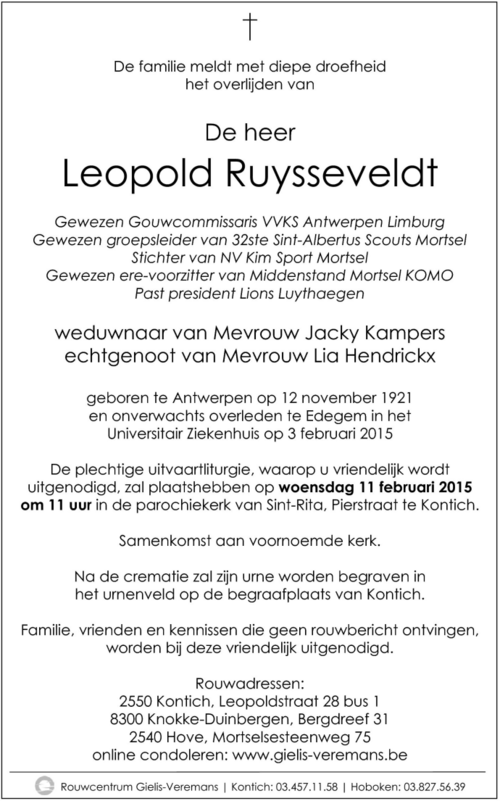 Leopold Ruysseveldt