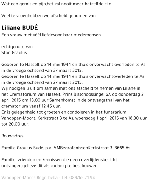 Liliane Budé