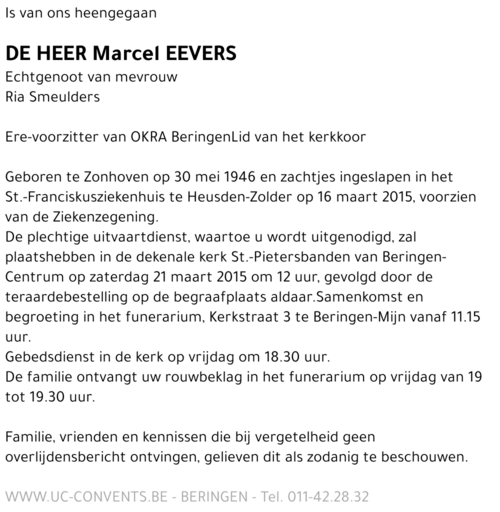 Marcel Eevers