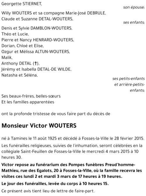 Victor WOUTERS
