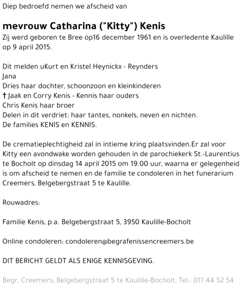 Catharina Kenis