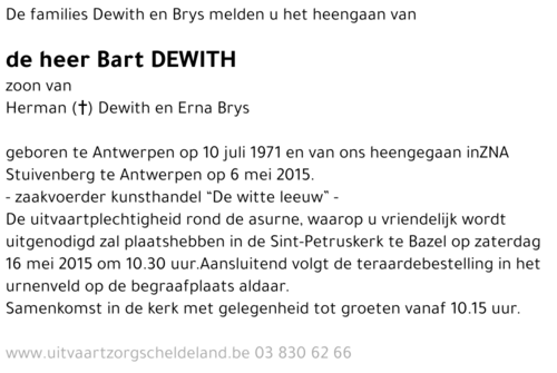 Bart Dewith