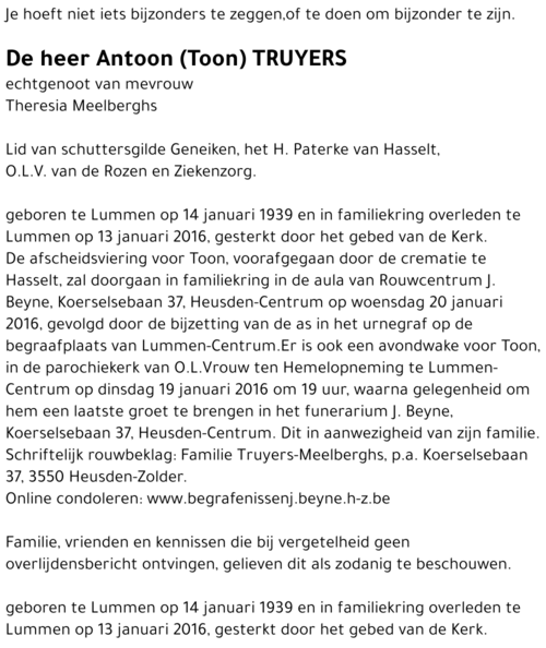 Antoon Truyers