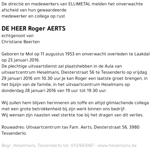 Roger Aerts