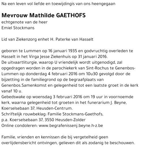 Mathilde Gaethofs