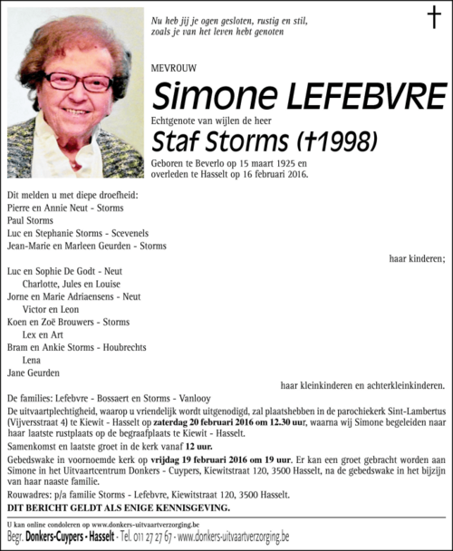 Simone Lefebvre