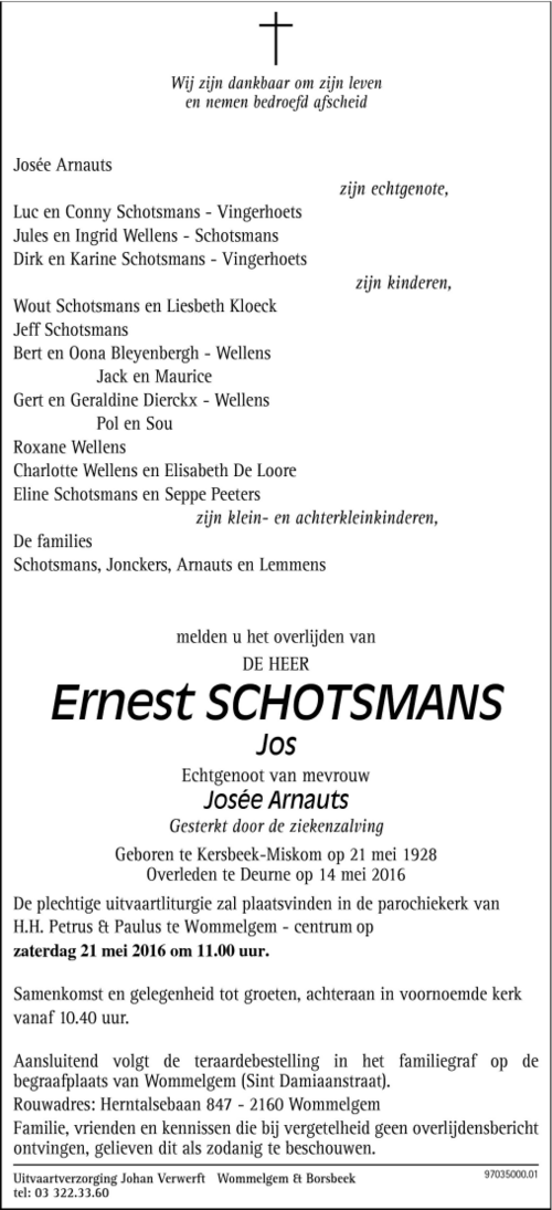 Ernest Schotsmans