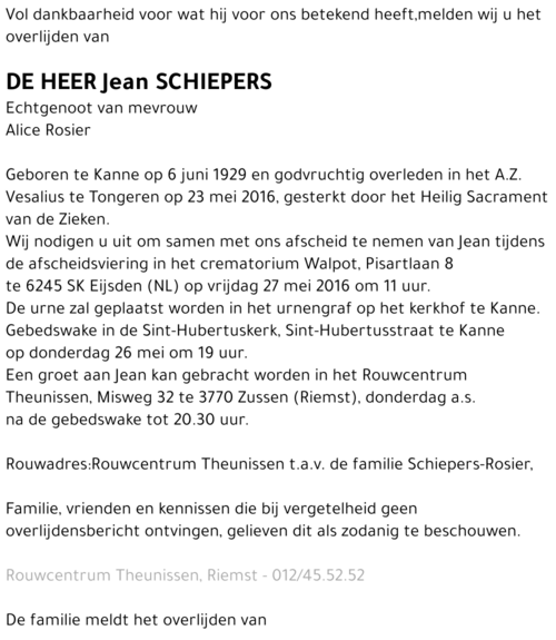 Jean Schiepers