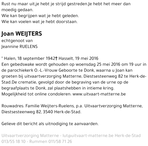 Joan Weijters