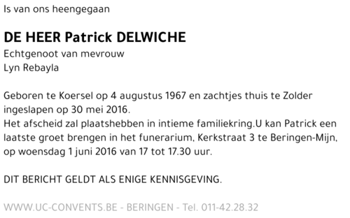 Patrick Delwiche