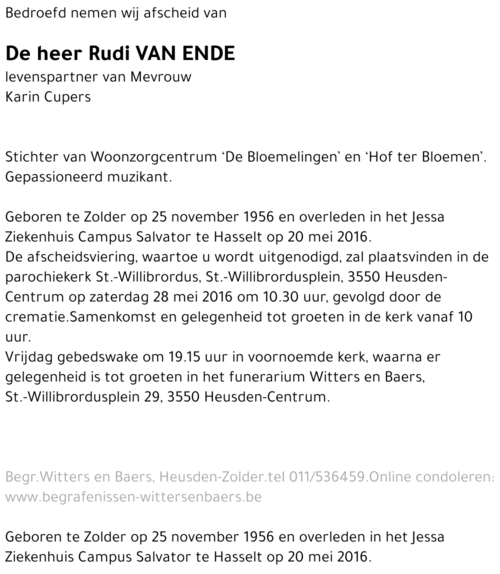 Rudi Van Ende