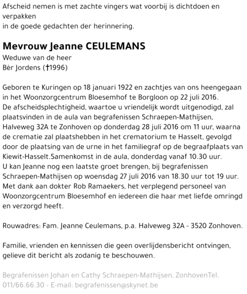 Jeanne Ceulemans