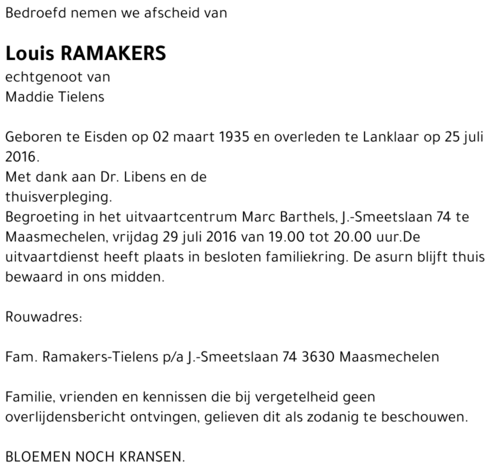 Louis Ramakers