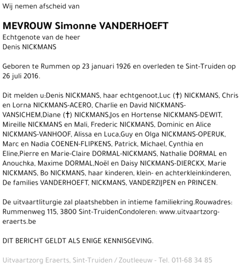 Simonne Vanderhoeft