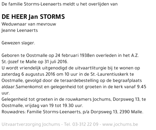 Jan Storms