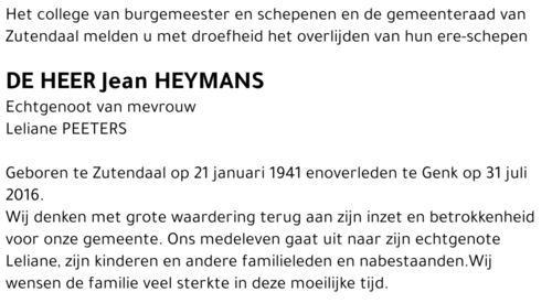 Jean Heymans