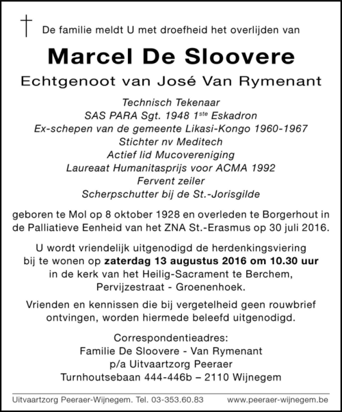 Marcel De Sloovere