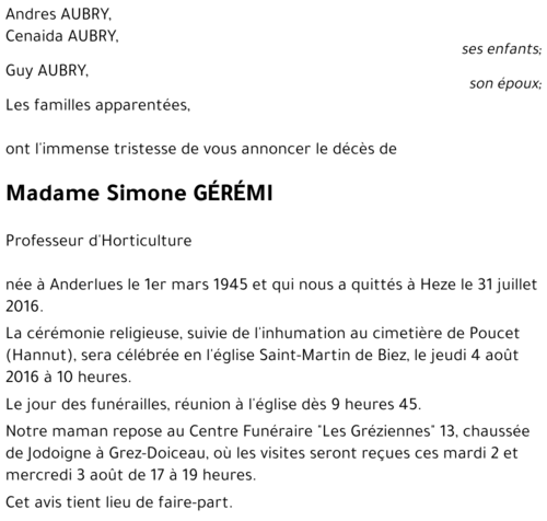 Simone Gérémi